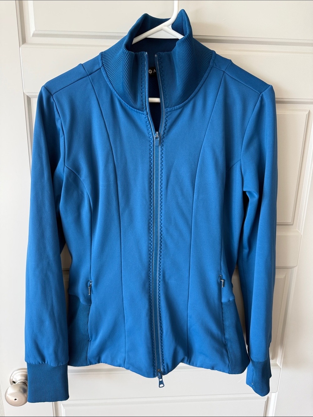 Athleta Blue Ridge Jacket Size Medium Color Peacock